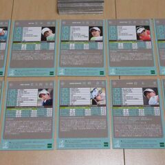 2025女子プロゴルフ トレカ『TOP PLAYERS』レギュラーカード86枚セットの画像