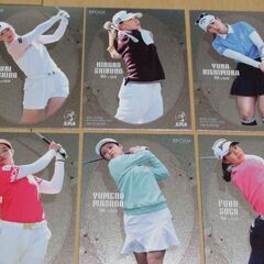 2025女子プロゴルフ トレカ『TOP PLAYERS』レギュラーカード86枚セットの画像