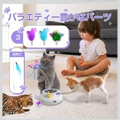 キャットトイ　電動　　新品の画像