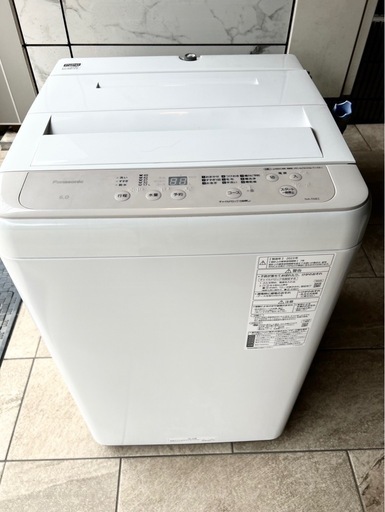 高年式★パナソニック　NA-F6B2 2023年製　6キロ　縦型洗濯機