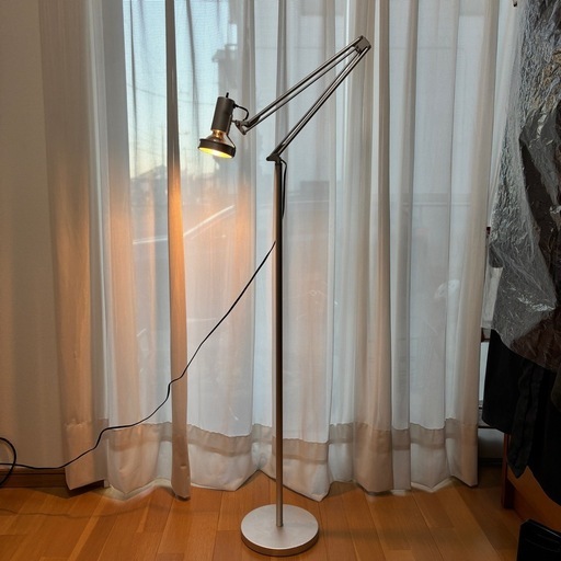 廃盤・希少 無印良品 MUJI アルミ フロア スタンド ライト インテリア