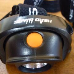 ☆未使用品 GENTOS LEDヘッドライト HLP-1801 HEAD WARS 200ルーメン 電池式 ヘッドウォーズ ジェントス リフレクタータイプ 札幌市 豊平区 平岸店の画像