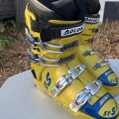 DOLOMITE ST-S スキー靴 イエロー/ブルーの画像