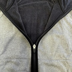 UNIQLO フード付きフリースジップパーカー S グレーの画像