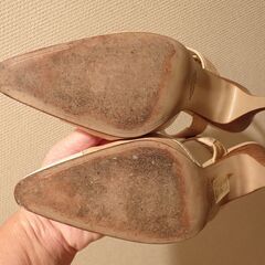 BALLY バリー　レディース　ベージュ/ホワイト ハイヒールの画像