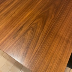 ニトリダイニングテーブル天然木　　の画像