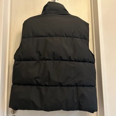 ダウンベスト　黒　フリーサイズ　の画像