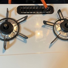 LP用　プロパンガス　ガスコンロ　白色の画像