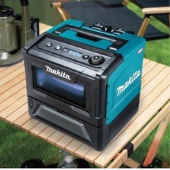 ☆未使用品☆ makita マキタ 40Vmax 充電式電子レンジ MW001GZ 青/ブルー 本体のみ 防災 現場 キャンプの画像