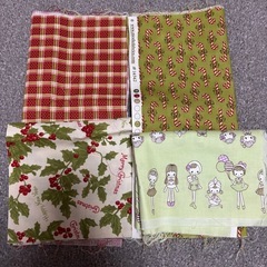 クリスマス多めの布の画像