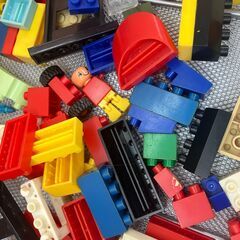 【中古玩具】ブロック　レゴ類似ブロックまとめの画像