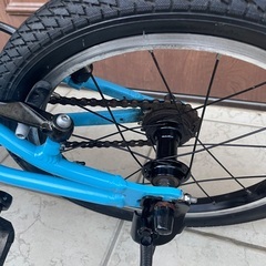 RITEWAY子供自転車16インチ　補助輪あり　説明書ありの画像