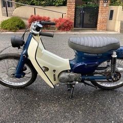 スーパーカブ50 ボバー　チョッパー　フルカスタムの画像