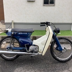 スーパーカブ50 ボバー　チョッパー　フルカスタムの画像