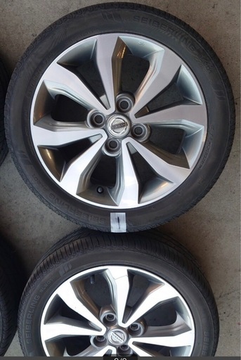 デイズルークスターボ純正ホイール4本15インチVRX2付き165-55-15 デイズルークスターボ純正ホイール4本15インチVRX2付き165-55-15 日産