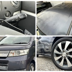 美車　ターボ　フルセグTV パドルシフト タイヤバリ山 ワゴンRスティングレーの画像