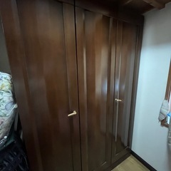 【定価50万】府中家具　洋服タンス　クローゼット　棚　の画像