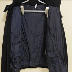 ＋J ユニクロ ジル・サンダー UNIQLO ダウンジャケット　ネイビー S　の画像