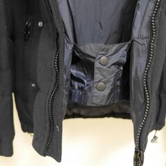 ＋J ユニクロ ジル・サンダー UNIQLO ダウンジャケット　ネイビー S　の画像