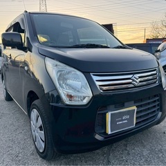 【支払総額10.8万円】h25年式MH34ワゴンR車検令和8年2月機関良好 エアコンバッチリ 燃費良好iストップ 激安軽自動車！の画像