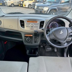 【支払総額10.8万円】h25年式MH34ワゴンR車検令和8年2月機関良好 エアコンバッチリ 燃費良好iストップ 激安軽自動車！の画像