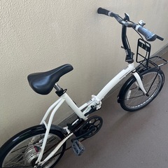 値下げ！折りたたみ電動アシスト自転車 TRANSMOBILLY ホワイト E_BASIC [変速無し /20インチ] E_BASIC  の画像