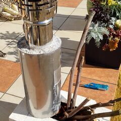 組立式ロケットストーブ　屋外用の画像