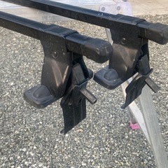 (購入者決定済)車用　キャリアバー　メーカー不明　現状の画像