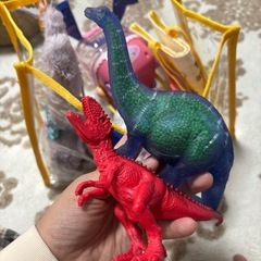 玩具　セット　恐竜　サンリオ　ディズニー　ステラルー　クロミの画像