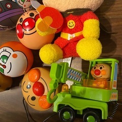 アンパンマンのおもちゃセットの画像