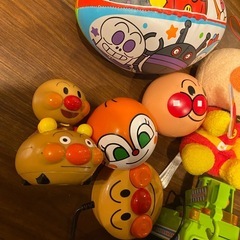 アンパンマンのおもちゃセットの画像