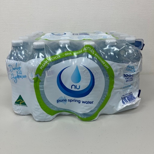 ニューピュア スプリングウオーター ミネラルウォーター600ml x 29本