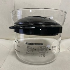 HARIO ガラスのレンジご飯釜1〜2合の画像