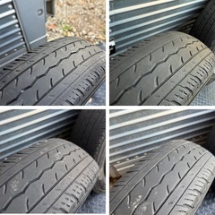 軽貨物用　軽トラ　軽バンなどに　転がしタイヤ4本の画像