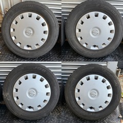 軽貨物用　軽トラ　軽バンなどに　転がしタイヤ4本の画像