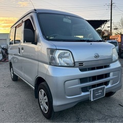 【支払総額22万円】h25年式ハイゼットカーゴ車検令和9年11月機関良好 内外装良好 リヤスポイラー ETC キーレスの画像