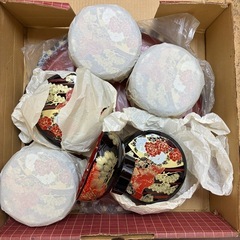 正月　お皿　重箱　の画像