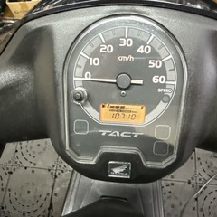 HONDA ホンダ TACT タクト AF75 FIインジェクション  ４サイクル原付バイク 通勤通学配達に アイドリングストップ付き 福岡市内発 全国どこでも陸送可能の画像