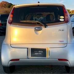 【支払総額8,8万円】激安軽自動車！スバルR2車検令和8年11月機関良好 不具合無しエアコンバッチリ♩キーレス タイヤバリ山♩の画像