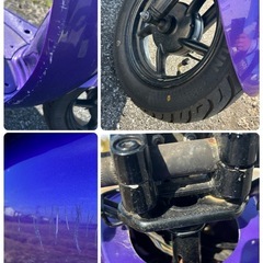 ヤマハ　ビーノ　カスタム⭐️ロンホイ/ハンドル/マフラーなど⭐️スクーター/原付/二輪⭐️即納車可能/千葉県東金市より〜の画像