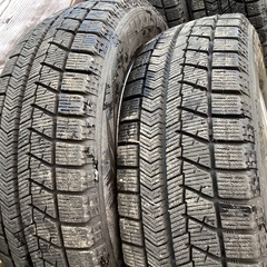 軽自動車用　ブリザック155/65R13 スタットレス4本アルミ付き❗️の画像