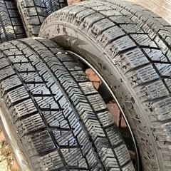 軽自動車用　ブリザック155/65R13 スタットレス4本アルミ付き❗️の画像