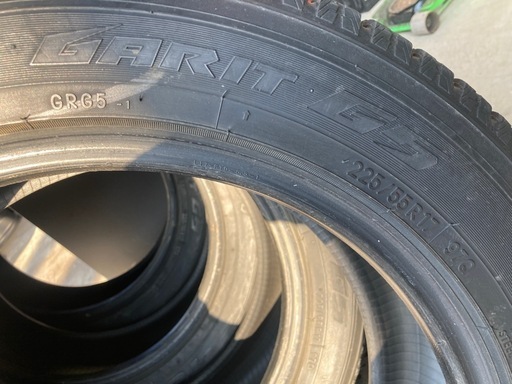 TOYO 225/55R17 4本 冬タイヤ バリ山 アルファードセルシオフーガなどに