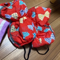 新品　ディズニープリンセス　マフラー　帽子　手袋　シューズカバー　セットの画像