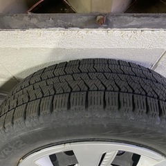 トヨタ　シエンタ　純正ホイール　鉄ホイール　スタッドレスの画像