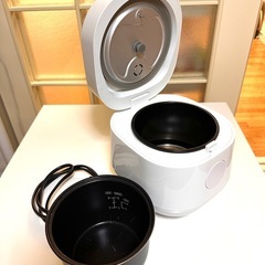 MAXZEN 炊飯器 一人暮らし 2合の画像