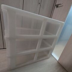 【中古】3段衣装ケースの画像