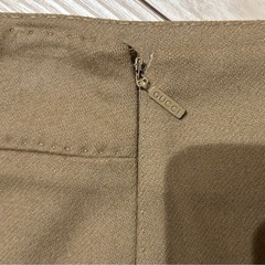 美品　GUCCI クリーニング済み　高級カシミヤ入りスカートの画像