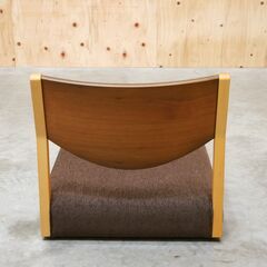 ≪zyt2602ジ≫ 回転ローチェア・回転ロースツール HANNE/ハンネ デザイナーズ家具/渡部浩行/座椅子/フロアチェア/中古家具/宮城県仙台市 071119-10の画像