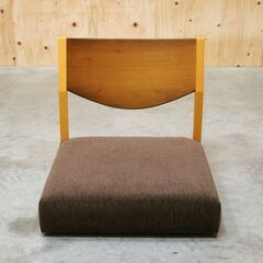 ≪zyt2602ジ≫ 回転ローチェア・回転ロースツール HANNE/ハンネ デザイナーズ家具/渡部浩行/座椅子/フロアチェア/中古家具/宮城県仙台市 071119-10の画像